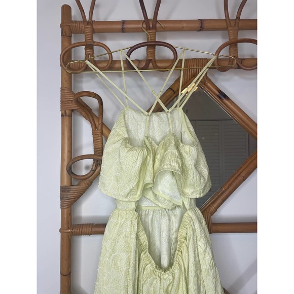 NWT Self Portrait Strappy Jacquard Textured Maxi Dress - Picture 7 of 9